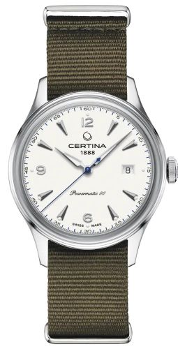 Certina DS Powermatic 80 Stainless Steel / White
