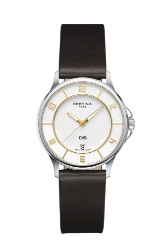 Certina DS-6 Lady Stainless Steel / White
