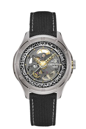 Certina DS Skeleton Titanium / Grey
