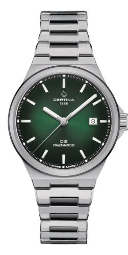 Certina DS-7 Powermatic 80 Stainless Steel / Green / Bracelet