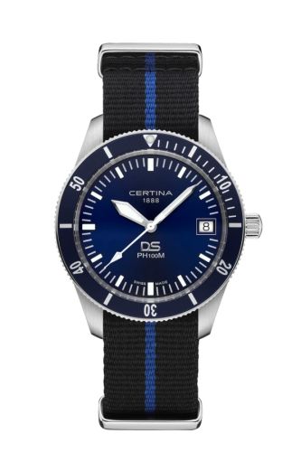 Certina DS PH100M Stainless Steel / Blue / NATO