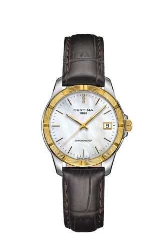 Certina DS Jubile Lady Quartz Stainless Steel - Yellow Gold / MOP