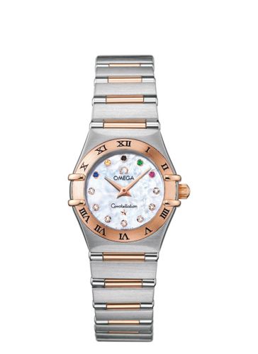 Omega Constellation Quartz 22.5 Stainless Steel / Red Gold / Beijing Olympics 2008