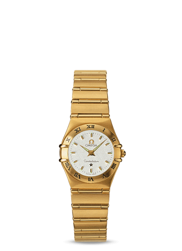 Omega Constellation Quartz 22.5 '95 Yellow Gold / Silver