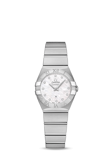 Omega Constellation Quartz 24 Stainless Steel / MOP