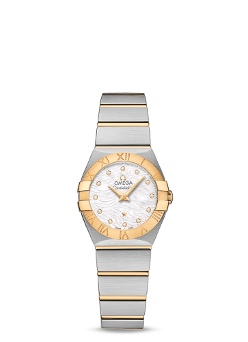 Omega Constellation Quartz 24 Stainless Steel / Yellow Gold / MOP