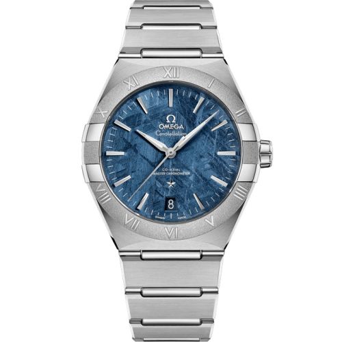 Omega Constellation Master Chronometer 41 Stainless Steel / Blue Meteorite