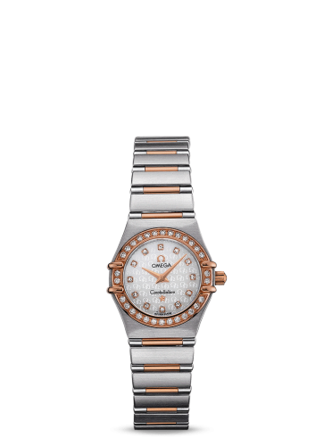 Omega Constellation Quartz 22.5 '95 Stainless Steel / Red Gold / Diamond / MOP