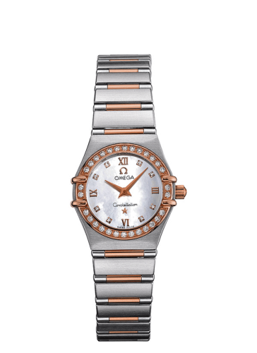 Omega Constellation Quartz 22.5 Stainless Steel / Red Gold / Diamond / MOP