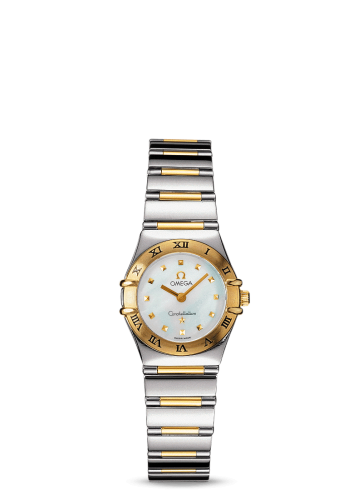Omega Constellation Quartz 22.5 My Choice Stainless Steel / Yellow Gold / MOP