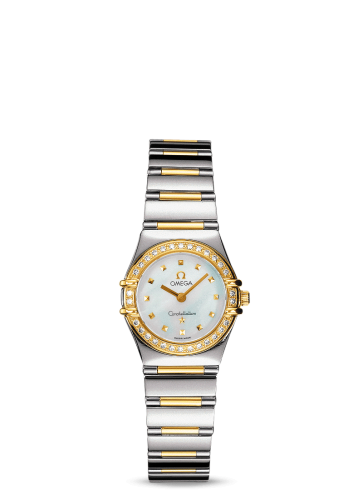 Omega Constellation Quartz 22.5 My Choice Stainless Steel / Yellow Gold / Diamond / MOP