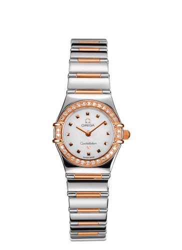 Omega Constellation Quartz 22.5 My Choice Stainless Steel / Red Gold / Diamond / MOP