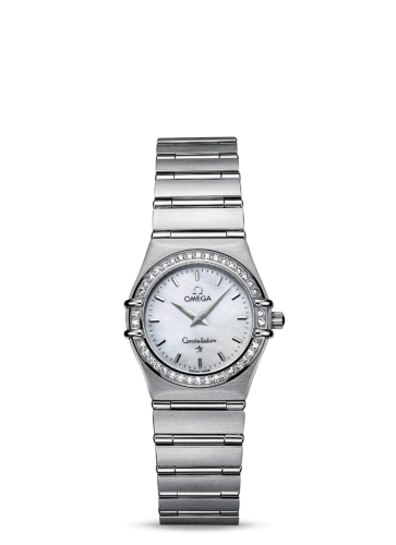 Omega Constellation Quartz 25.5 '95 Stainless Steel / Diamond / MOP