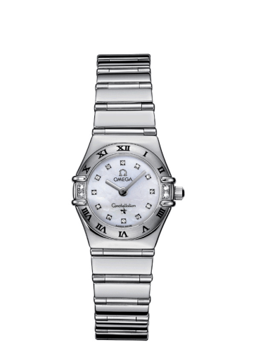 Omega Constellation Quartz 22.5 My Choice Stainless Steel / Diamond / MOP