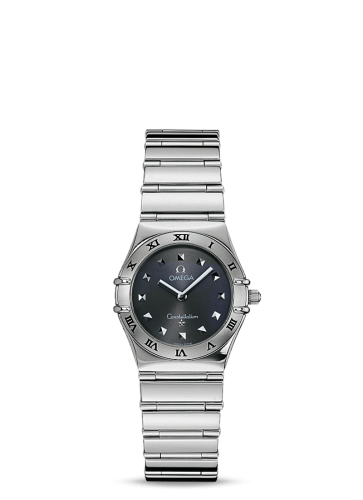 Omega Constellation Quartz 25.5 My Choice Stainless Steel / Grey