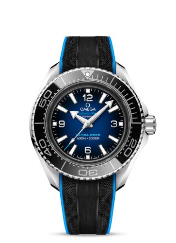 Omega Seamaster Planet Ocean Ultra Deep O-Megasteel / Blue / Rubber