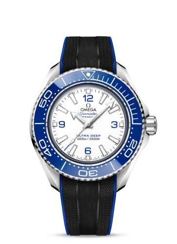 Omega Seamaster Planet Ocean Ultra Deep O-Megasteel / White / Rubber