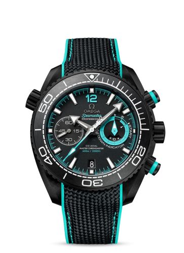Omega Seamaster Planet Ocean 600M Co-Axial 45.5 Master Chronometer Chronograph Deep Black ETNZ