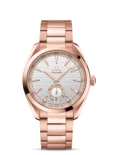 Omega Seamaster Aqua Terra 150M Master Chronometer Small Seconds 41 Sedna Gold / Silver / Bracelet