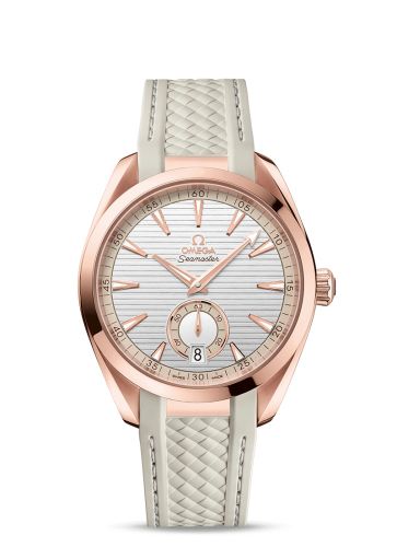 Omega Seamaster Aqua Terra 150M Master Chronometer Small Seconds 41 Sedna Gold / Silver / Rubber