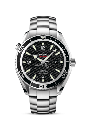 Omega Seamaster Planet Ocean 600M Co-Axial 45.5 Stainless Steel / Black / Bracelet / Quantum of Solace