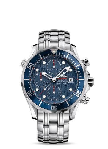 Omega Seamaster Diver 300M Automatic 41.5 Chronograph Stainless Steel / Blue / Bracelet