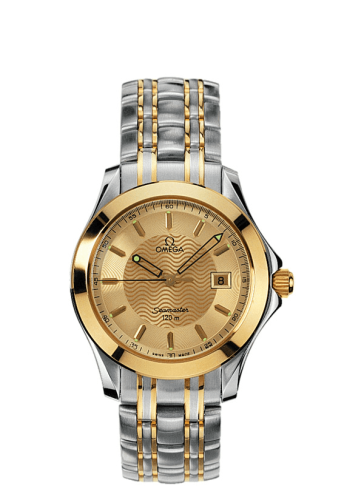 Omega Seamaster 120M Quartz 41 Stainless Steel / Yellow Gold / Champagne / Bracelet