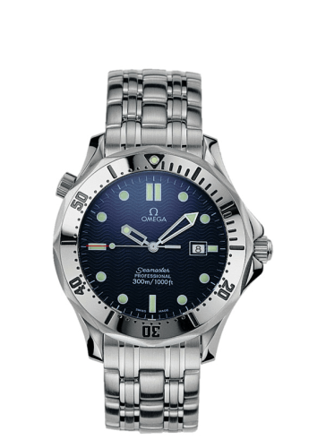 Omega Seamaster Diver 300M Quartz 41 Stainless Steel / Blue / Bracelet