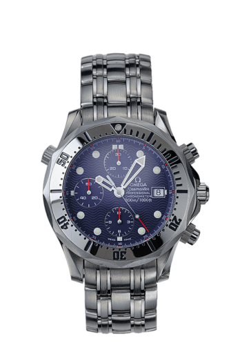 Omega Seamaster Diver 300M Automatic 41.5 Chronograph Stainless Steel / Blue / Bracelet