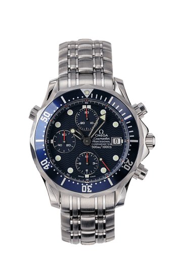 Omega Seamaster Diver 300M Automatic 41.5 Chronograph Stainless Steel / Blue / Bracelet