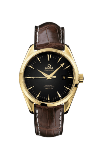 Omega Seamaster Aqua Terra 150M Co-Axial 42.2 Yellow Gold / Black