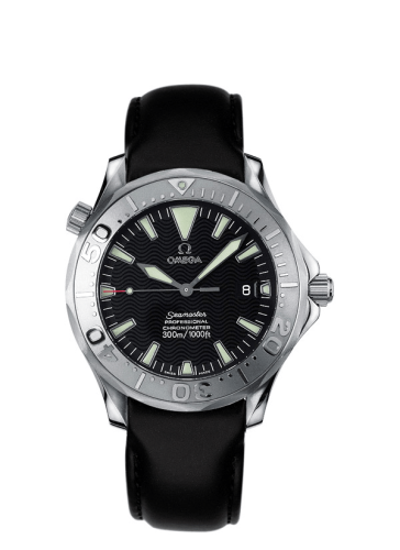 Omega Seamaster Diver 300M Automatic 41 Stainless Steel / White Gold / Black / Leather