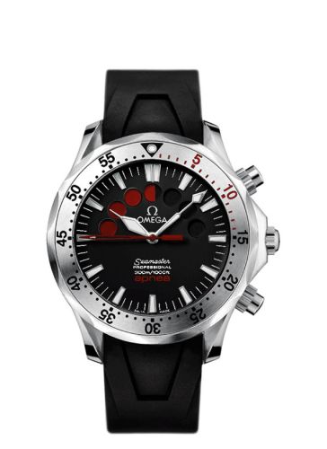 Omega Seamaster Diver 300M Automatic 41.5 Apnea Stainless Steel / Silver / Rubber