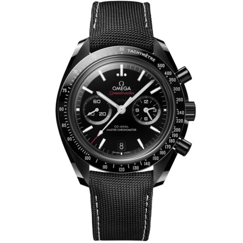 Omega Speedmaster Moonwatch Co-Axial Master Chronometer Dark Side of the Moon / Fabric