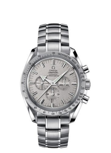 Omega Speedmaster Broad Arrow White Gold / Silver / Bracelet