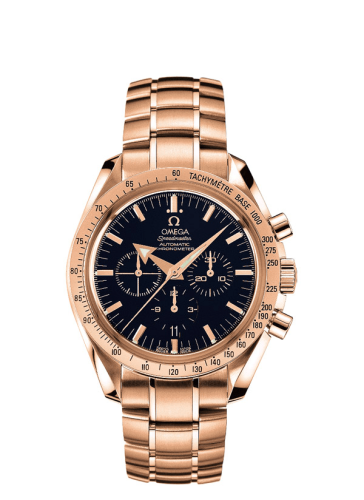 Omega Speedmaster Broad Arrow Red Gold / Black / Bracelet