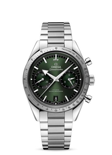 Omega Speedmaster 57 Master Chronometer 40.5 Stainless Steel / Green / Bracelet