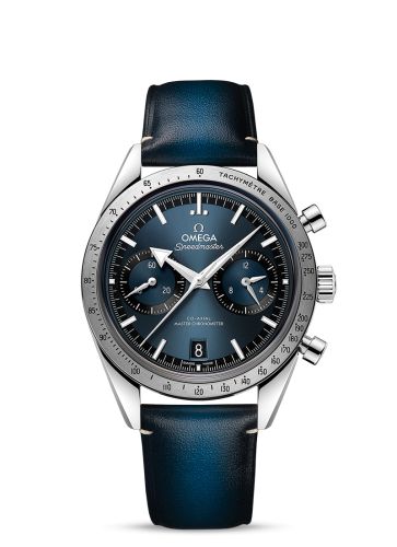 Omega Speedmaster 57 Master Chronometer 40.5 Stainless Steel / Blue