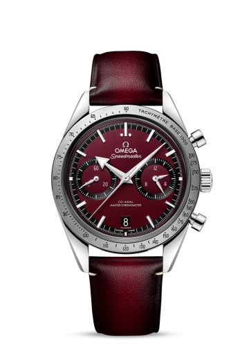Omega Speedmaster 57 Master Chronometer 40.5 Stainless Steel / Red / Bracelet