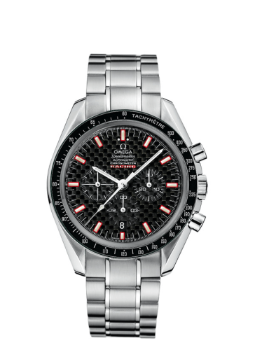Omega Speedmaster Racing Chronometer Stainless Steel / Carbon Black / Bracelet