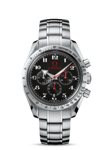 Omega Speedmaster Broad Arrow Stainless Steel / Black / Bracelet / Olympic Timeless
