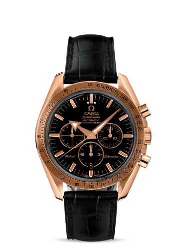 Omega Speedmaster Broad Arrow Red Gold / Black / Michael Schumacher