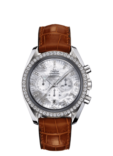 Omega Speedmaster Broad Arrow Stainless Steel / Diamond / MOP