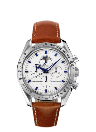 Omega Speedmaster Professional Moonphase Broad Arrow Stainless Steel / Ivory