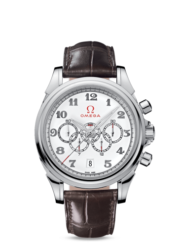 Omega De Ville Co-Axial 41 Chronograph Stainless Steel / White / Olympic Timeless