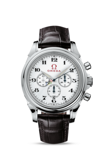 Omega De Ville Co-Axial 41 Chronoscope Stainless Steel / White / Olympic Timeless