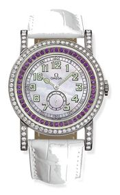 Omega Museum Collection N° 1 "Pilots 1938" Aquarella Amethyst