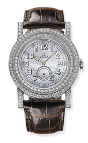 Omega Museum Collection N° 1 "Pilots 1938" Aquarella Diamonds
