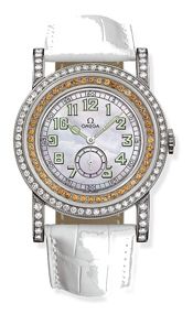 Omega Museum Collection N° 1 "Pilots 1938" Aquarella Mandarin Garnet