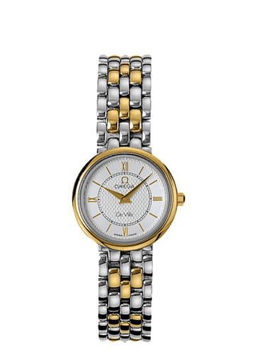 Omega De Ville Classic Quartz 33 Stainless Steel / Yellow Gold / Silver / Bracelet